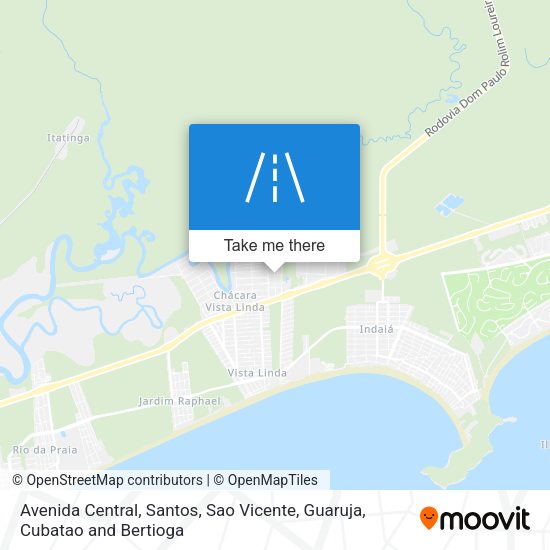 Avenida Central map
