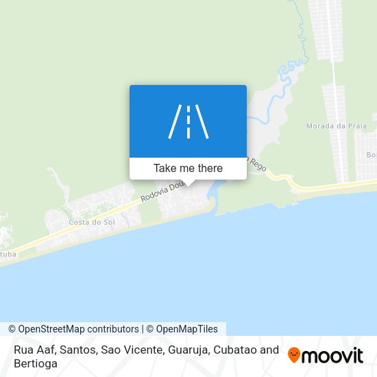Rua Aaf map
