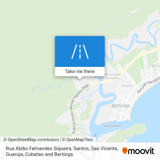 Rua Abílio Fernandes Siqueira map