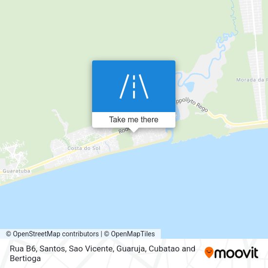 Rua B6 map