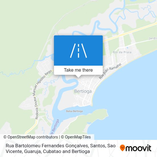 Rua Bartolomeu Fernandes Gonçalves map