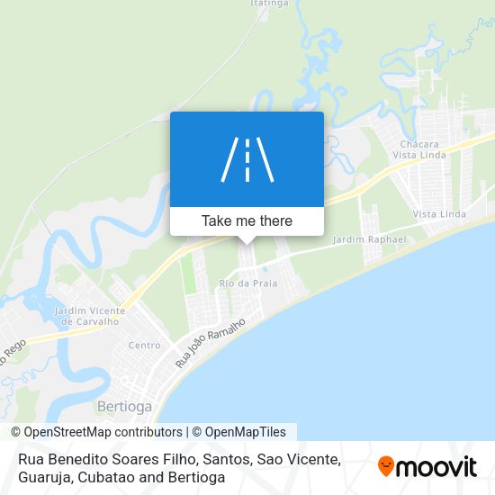 Rua Benedito Soares Filho map