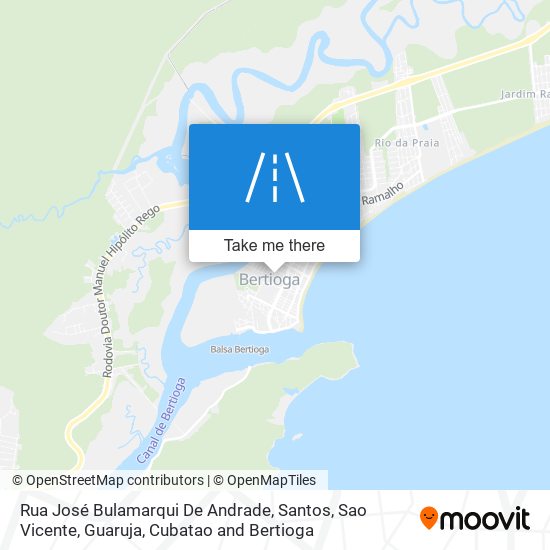 Rua José Bulamarqui De Andrade map