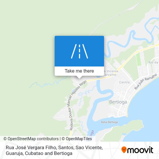 Rua José Vergara Filho map