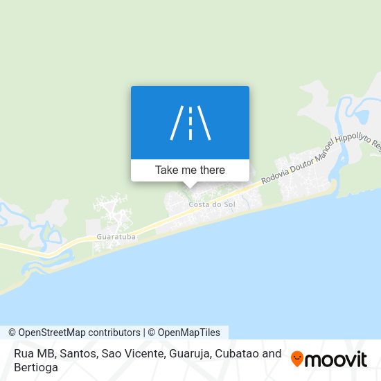 Rua MB map