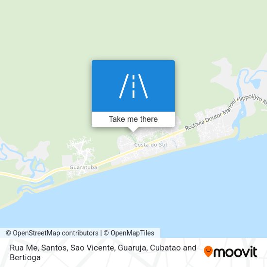 Rua Me map