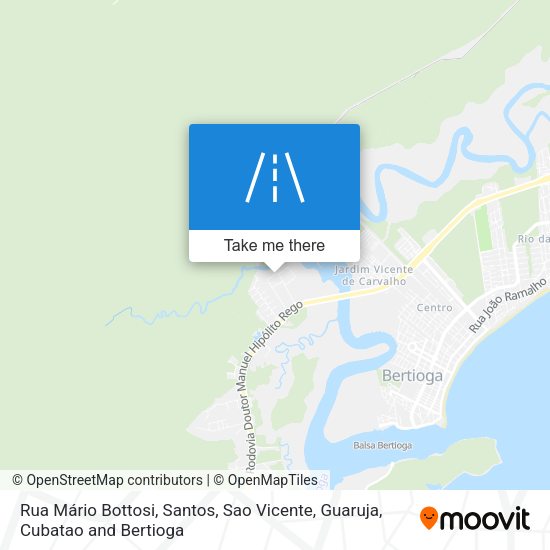 Rua Mário Bottosi map