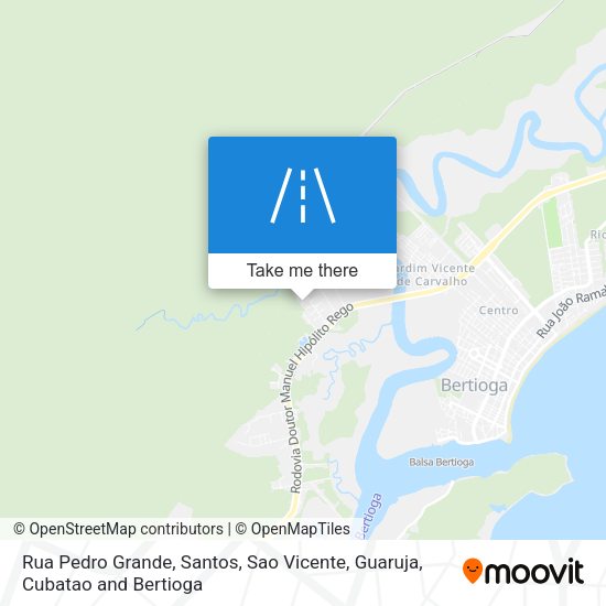 Rua Pedro Grande map