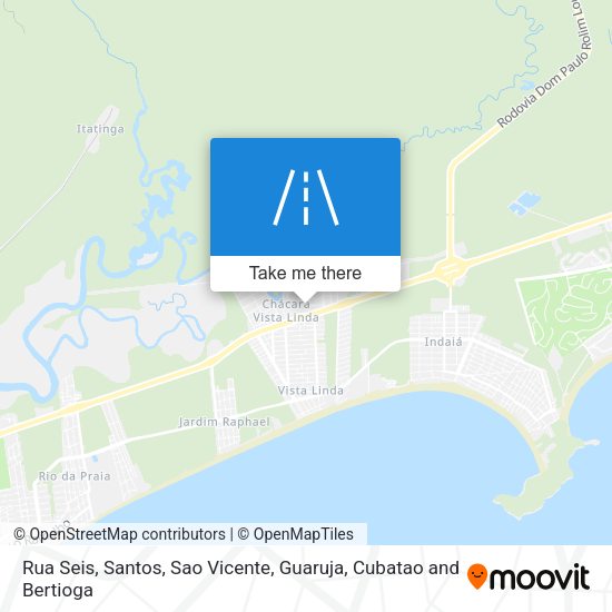 Rua Seis map