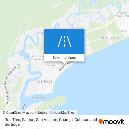 Rua Tres map