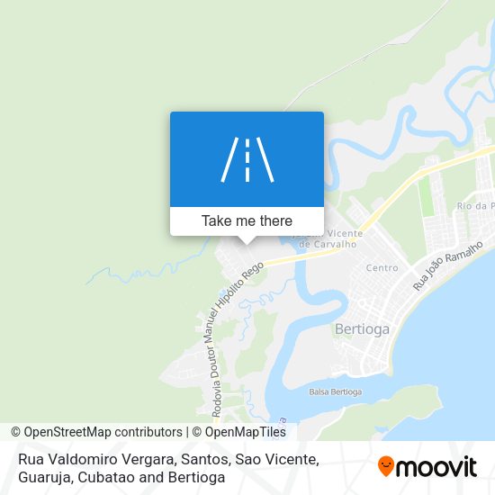 Rua Valdomiro Vergara map