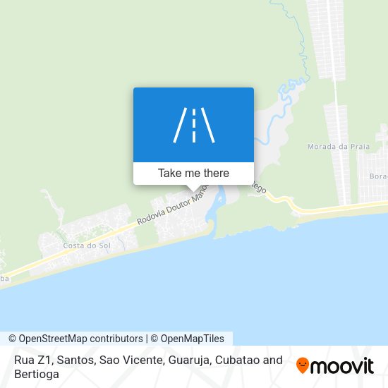 Rua Z1 map
