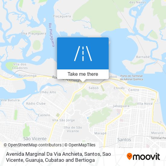 Avenida Marginal Da Via Anchieta map