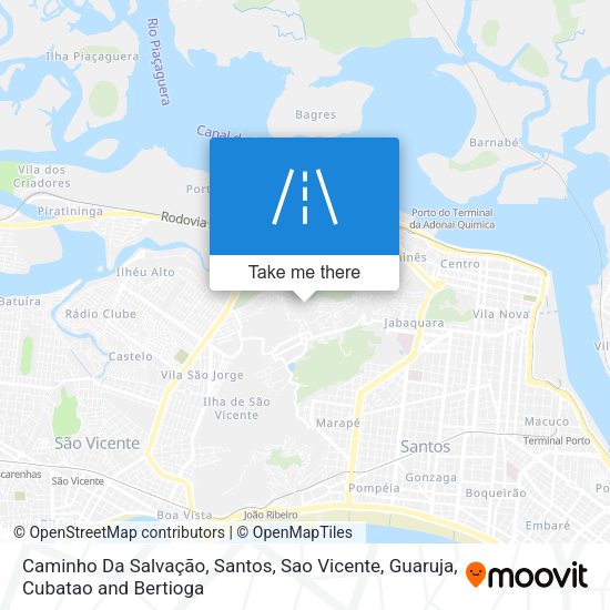 Caminho Da Salvação map