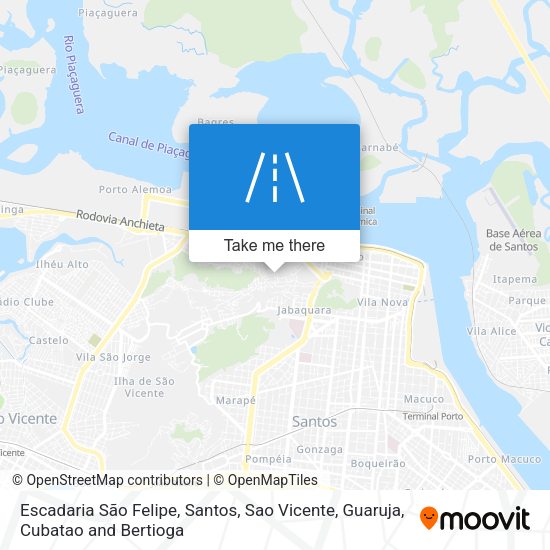 Escadaria São Felipe map