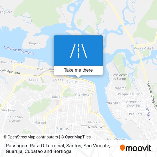 Passagem Para O Terminal map