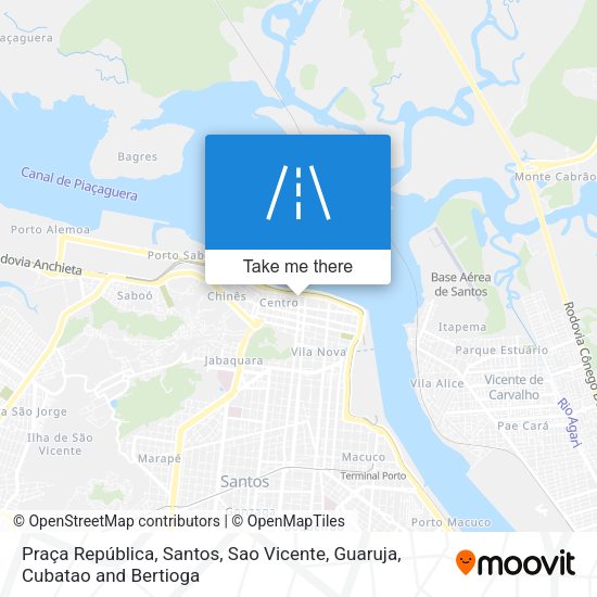 Praça República map