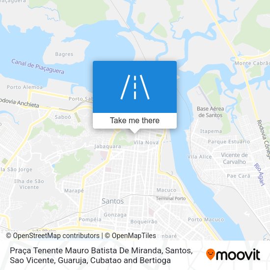 Praça Tenente Mauro Batista De Miranda map