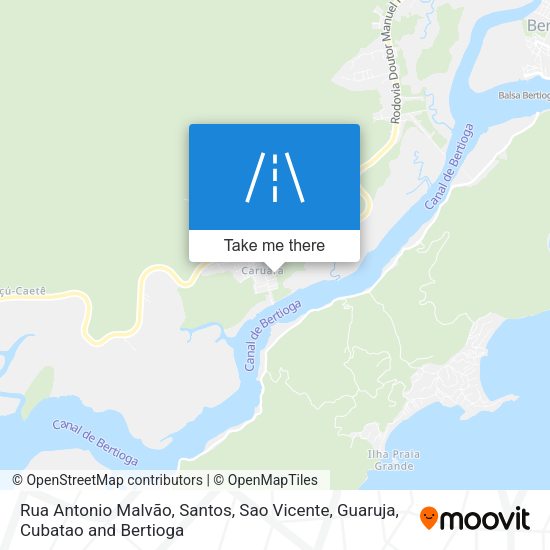 Rua Antonio Malvão map