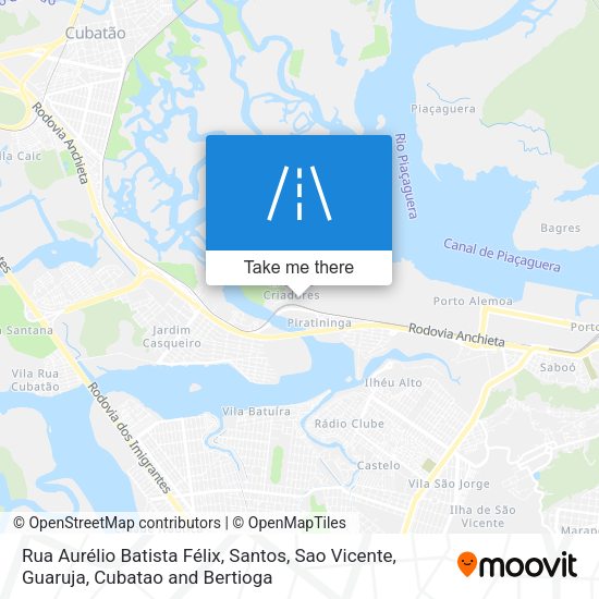 Rua Aurélio Batista Félix map