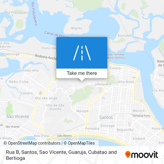 Rua B map