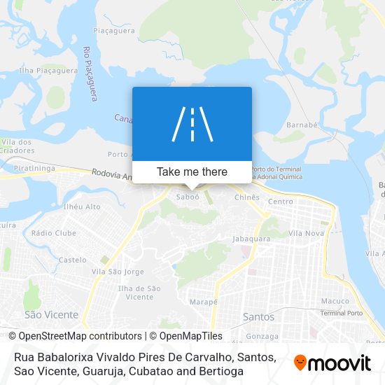 Rua Babalorixa Vivaldo Pires De Carvalho map