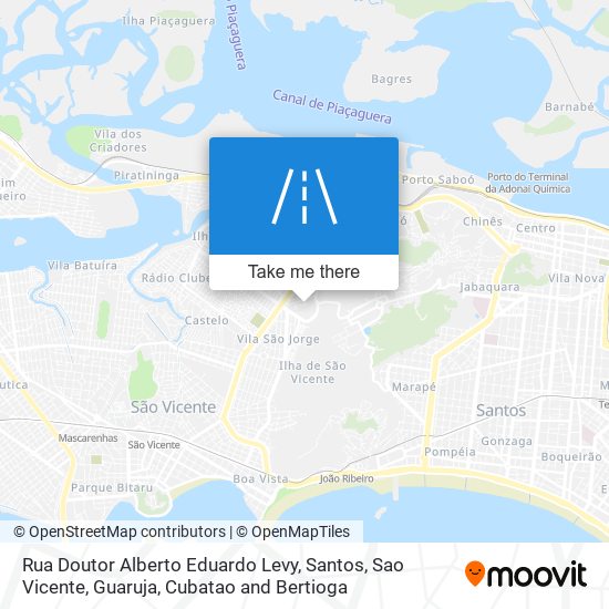 Rua Doutor Alberto Eduardo Levy map