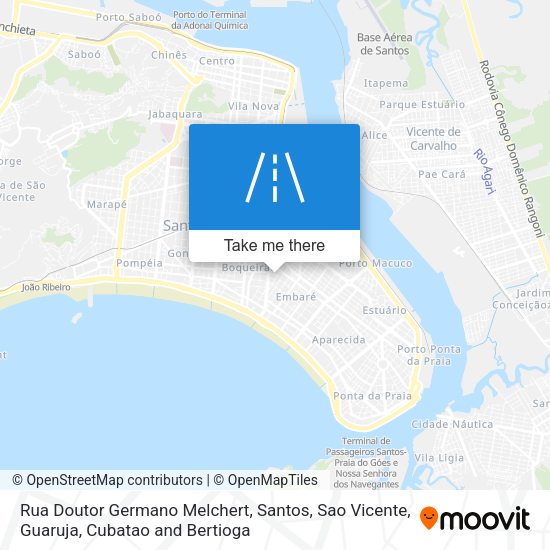 Rua Doutor Germano Melchert map