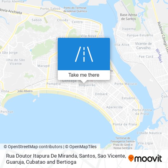 Mapa Rua Doutor Itapura De Miranda