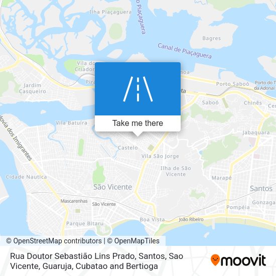 Rua Doutor Sebastião Lins Prado map