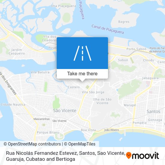 Rua Nicolás Fernandez Estevez map