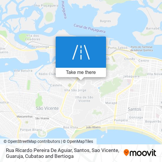 Mapa Rua Ricardo Pereira De Aguiar