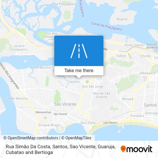 Rua Simão Da Costa map