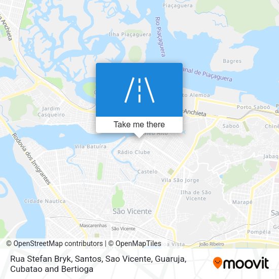 Rua Stefan Bryk map