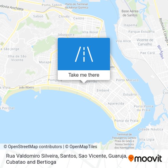 Rua Valdomiro Silveira map