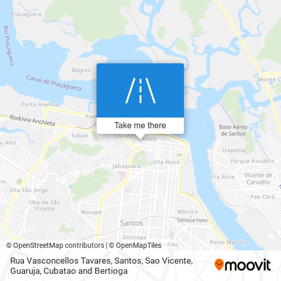 Rua Vasconcellos Tavares map