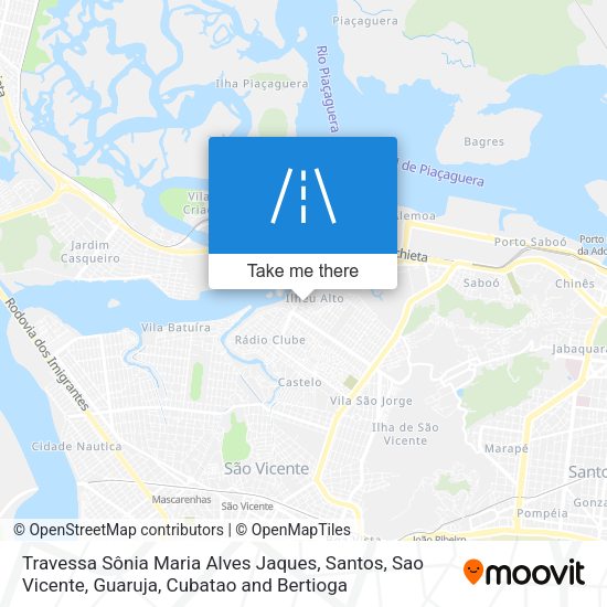 Travessa Sônia Maria Alves Jaques map