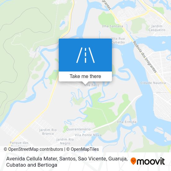 Avenida Cellula Mater map