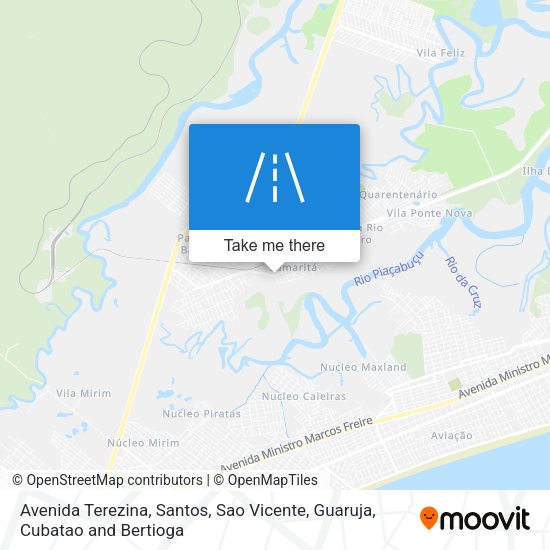 Avenida Terezina map