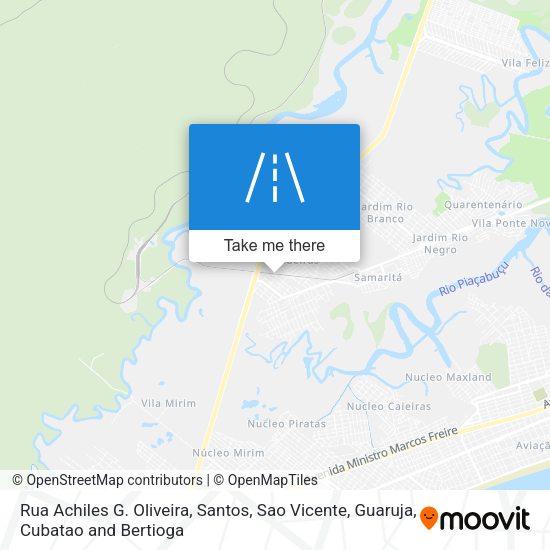 Rua Achiles G. Oliveira map