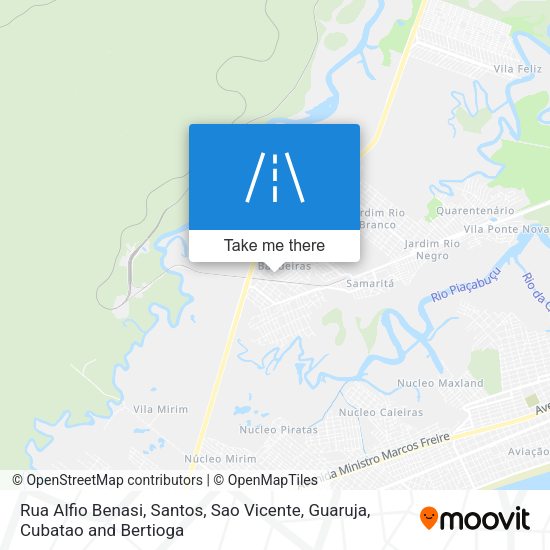 Rua Alfio Benasi map