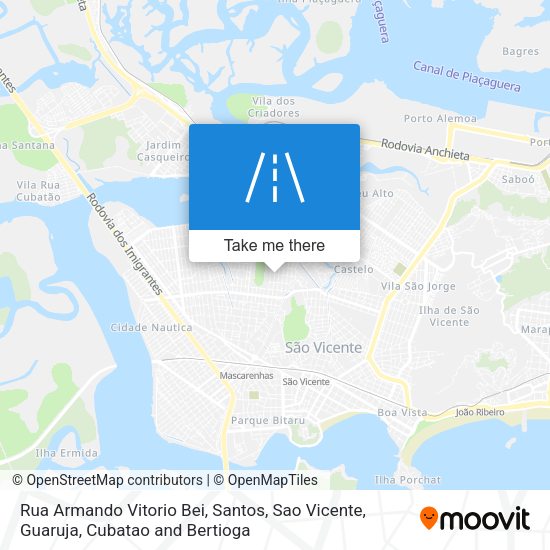 Rua Armando Vitorio Bei map