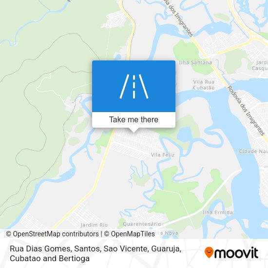 Rua Dias Gomes map