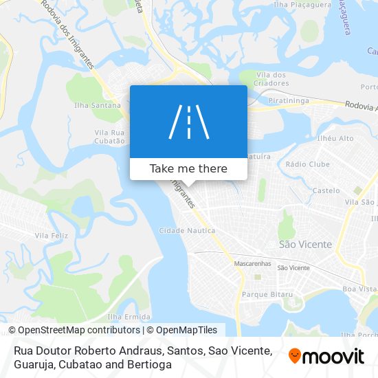 Rua Doutor Roberto Andraus map