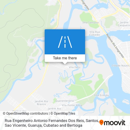 Rua Engenheiro Antonio Fernandes Dos Reis map
