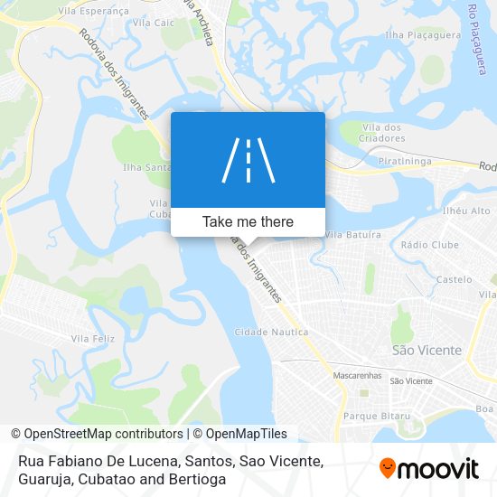 Rua Fabiano De Lucena map