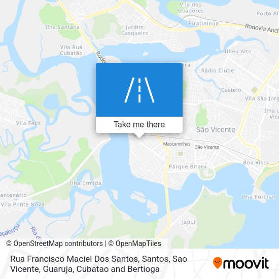 Rua Francisco Maciel Dos Santos map
