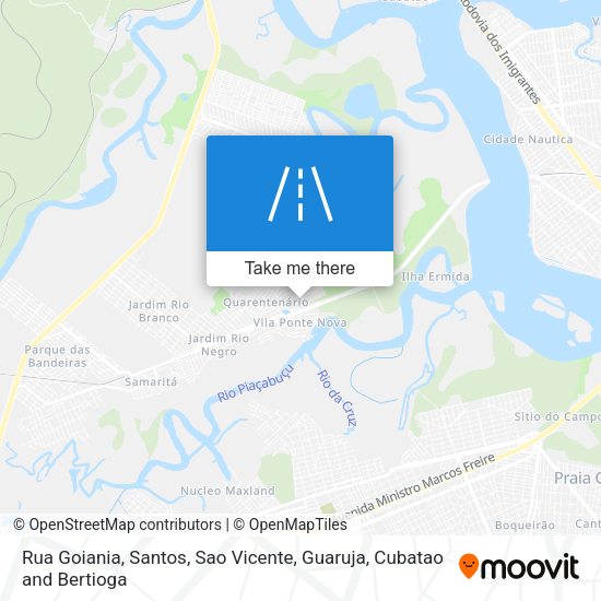 Rua Goiania map