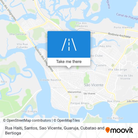 Rua Haiti map