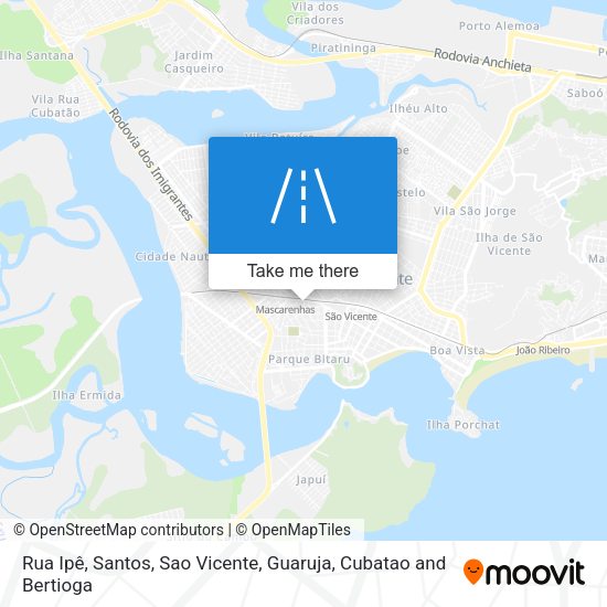 Rua Ipê map